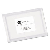 Ecofriendly Mailing Labels, Inkjet-laser Printers, 3.33 X 4, White, 6-sheet, 100 Sheets-pack