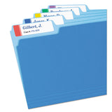 Extra-large Trueblock File Folder Labels With Sure Feed Technology, 0.94 X 3.44, White, 18-sheet, 25 Sheets-pack