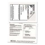 Shipping Labels With Paper Receipt And Trueblock Technology, Inkjet-laser Printers, 5.06 X 7.63, White, 50-pack