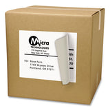 Shipping Labels With Trueblock Technology, Laser Printers, 8.5 X 11, White, 100-box