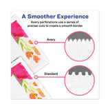 Printable Microperforated Business Cards With Sure Feed Technology, Laser, 2 X 3.5, Ivory, Uncoated, 250-pack