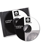 Laser Cd Labels, Matte White, 40-pack