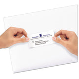 Repositionable Address Labels W-sure Feed, Inkjet-laser, 2 X 4, White, 250-box