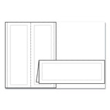Large Embossed Tent Card, Ivory, 3 1-2 X 11, 1 Card-sheet, 50-box