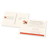Postcards For Inkjet-laser Printers, 4 1-4 X 5 1-2, Ivory, 4-sheet, 100-box