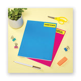 High-visibility Permanent Laser Id Labels, 1 X 2 5-8, Neon Yellow, 750-pack