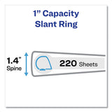 Heavy-duty View Binders, 3 Rings, 1" Capacity, 11 X 17, White