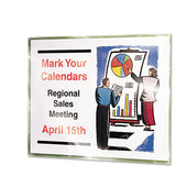 Top-load Display Sheet Protectors, Letter, 10-pack