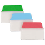 Ultra Tabs Repositionable Standard Tabs, 1-5-cut Tabs, Assorted Primary Colors, 2" Wide, 24-pack