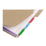 Ultra Tabs Repositionable Standard Tabs, 1-5-cut Tabs, Assorted Primary Colors, 2" Wide, 24-pack