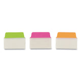 Ultra Tabs Repositionable Standard Tabs, 1-5-cut Tabs, Assorted Neon, 2" Wide, 48-pack