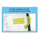 Ultra Tabs Repositionable Mini Tabs, 1-5-cut Tabs, Assorted Neon, 1" Wide, 40-pack