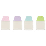 Ultra Tabs Repositionable Mini Tabs, 1-5-cut Tabs, Assorted Pastels, 1" Wide, 40-pack