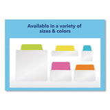 Ultra Tabs Repositionable Mini Tabs, 1-5-cut Tabs, Assorted Pastels, 1" Wide, 40-pack