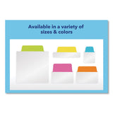Ultra Tabs Repositionable Mini Tabs, 1-5-cut Tabs, Assorted Primary Colors, 1" Wide, 80-pack