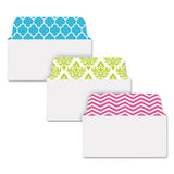 Ultra Tabs Repositionable Standard Tabs, 1-5-cut Tabs, Assorted Patterns, 2" Wide, 24-pack