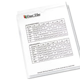 Top-load Clear Vinyl Envelopes W-thumb Notch, 9” X 12”, Clear, 10-pack