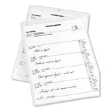 Job Ticket Holders, Heavy Gauge Vinyl, 9 X 12, Clear, 10-pack