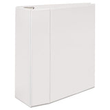 Heavy-duty View Binder With Durahinge And Locking One Touch Ezd Rings, 3 Rings, 5" Capacity, 11 X 8.5, White