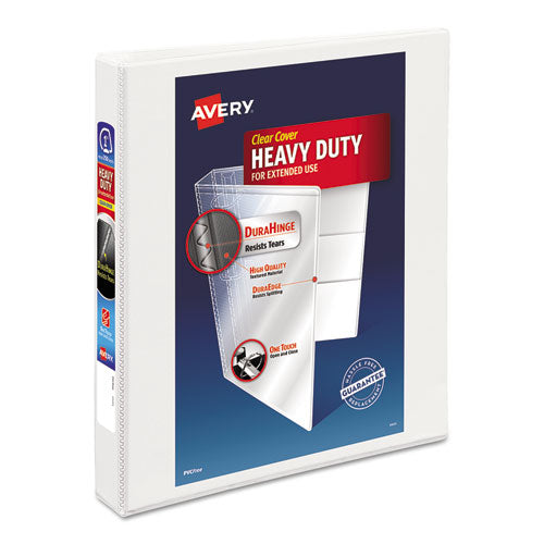 Heavy-duty View Binder With Durahinge And One Touch Ezd Rings, 3 Rings, 1