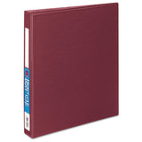 Heavy-duty Non-view Binder With Durahinge And One Touch Ezd Rings, 3 Rings, 2" Capacity, 11 X 8.5, Red