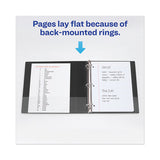 Heavy-duty View Binder With Durahinge And One Touch Ezd Rings, 3 Rings, 2" Capacity, 11 X 8.5, Purple