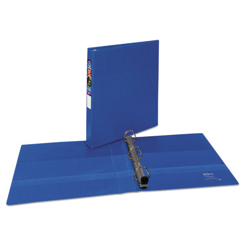 Heavy-duty Non-view Binder With Durahinge And One Touch Ezd Rings, 3 Rings, 1