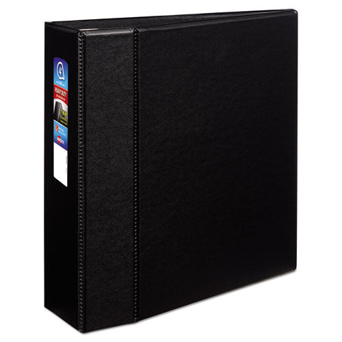 Heavy-duty Non-view Binder With Durahinge And Locking One Touch Ezd Rings, 3 Rings, 4