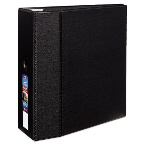 Heavy-duty Non-view Binder With Durahinge, Locking One Touch Ezd Rings And Thumb Notch, 3 Rings, 5