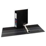 Heavy-duty Non-view Binder With Durahinge And One Touch Ezd Rings, 3 Rings, 2" Capacity, 11 X 8.5, Black