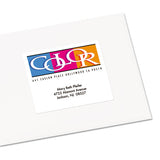 Vibrant Inkjet Color-print Labels W- Sure Feed, 3 1-3 X 4, Matte White, 120-pk