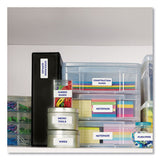 Easy Peel White Address Labels W- Sure Feed Technology, Inkjet Printers, 1 X 4, White, 20-sheet, 100 Sheets-box