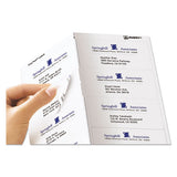 Matte Clear Easy Peel Mailing Labels W- Sure Feed Technology, Inkjet Printers, 2 X 4, Clear, 10-sheet, 25 Sheets-pack
