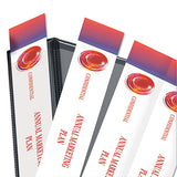 Binder Spine Inserts, 2" Spine Width, 4 Inserts-sheet, 5 Sheets-pack