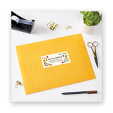 Waterproof Shipping Labels With Trueblock And Sure Feed, Laser Printers, 2 X 4, White, 10-sheet, 500 Sheets-box