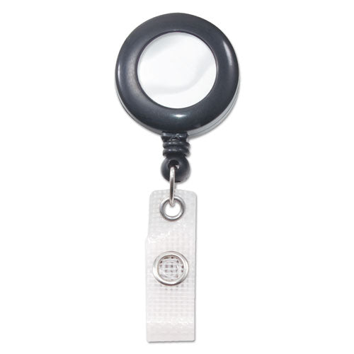 Deluxe Retractable Id Reel With Badge Holder, 24