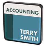 Diy Sign, Plastic, 9 3-8 X 2, Black