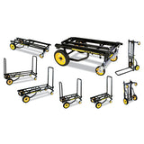 Multi-cart 8-in-1 Cart, 500 Lb Capacity, 33.25 X 17.25 X 42.5, Black