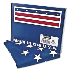 All-weather Outdoor U.s. Flag, Heavyweight Nylon, 3 Ft X 5 Ft