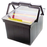 Companion Portable File, Letter-legal Files, 17" X 14" X 11", Black