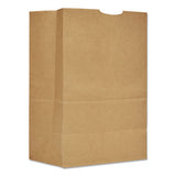 Grocery Paper Bags, 40 Lbs Capacity, #16, 7.75"w X 4.81"d X 16"h, Kraft, 500 Bags