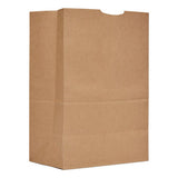 Grocery Paper Bags, 57 Lbs Capacity, 1-6 Bbl, 12"w X 7"d X 17"h, Kraft, 500 Bags