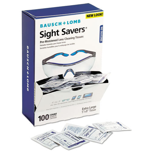 Sight Savers Premoistened Lens Cleaning Tissues, 100-box, 10 Boxes-carton