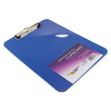 Unbreakable Recycled Clipboard, 1-4" Capacity, 8 1-2 X 11, Blue