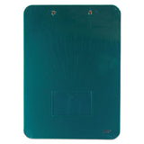 Unbreakable Recycled Clipboard, 1-4" Capacity, 9 X 12 1-2, Green