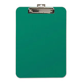 Unbreakable Recycled Clipboard, 1-4" Capacity, 9 X 12 1-2, Green