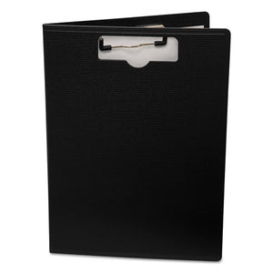 Portfolio Clipboard With Low-profile Clip, 1-2" Capacity, 8 1-2 X 11, Black