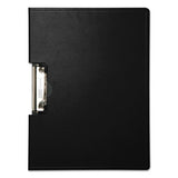 Portfolio Clipboard With Low-profile Clip, 1-2" Capacity, 11 X 8 1-2, Black