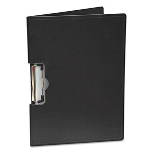 Portfolio Clipboard With Low-profile Clip, 1-2" Capacity, 11 X 8 1-2, Black