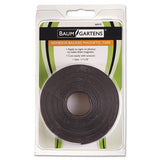 Adhesive-backed Magnetic Tape, Black, 1-2" X 10ft, Roll